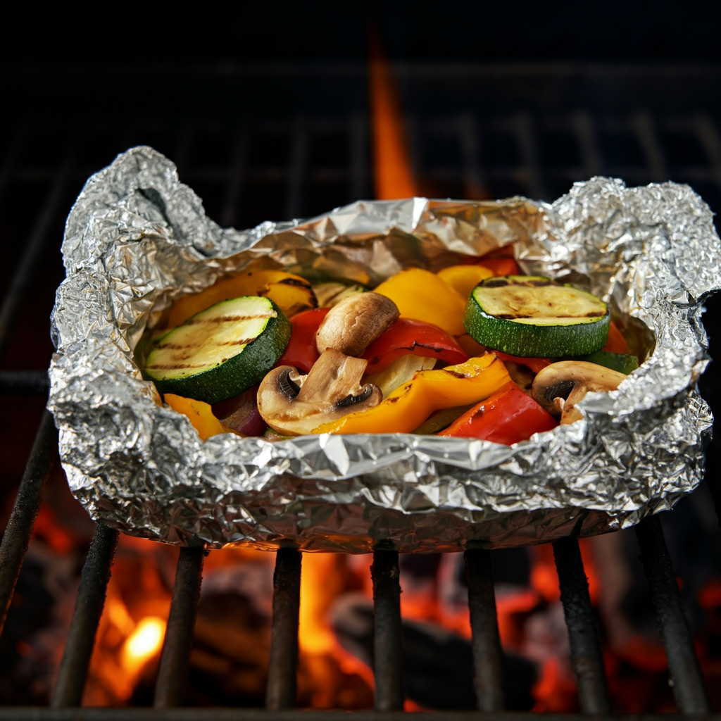 Add More Veggies with Foil Pouches